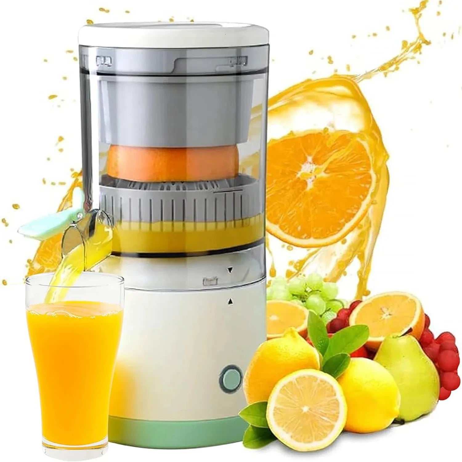 Electric Juicer Orange Juice Squeezer USB Charging Citrus Lemon Juicer
