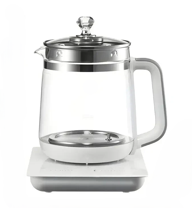 Electric Kettle, 1.8L/60.87oz Health Pot, 18 Functions, Glass Lid, Glass Kettle