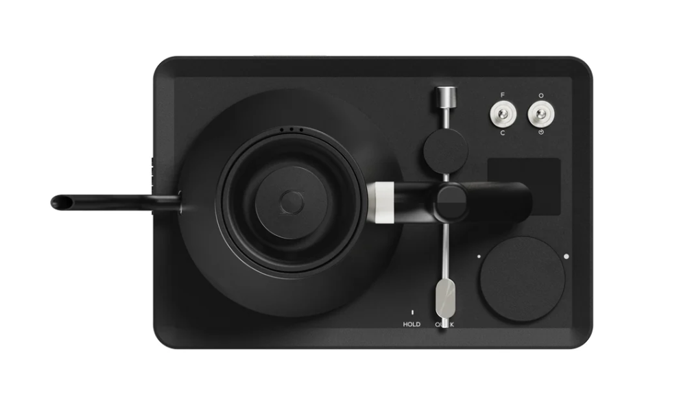 Electric Gooseneck Kettle - Pour Over Coffee & Tea - Turntable Design - Water Boiler - Quick Heating & Temperature Control - Black